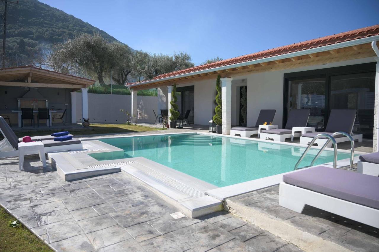 Diamond Luxury Villa Corfu Kato Spilaion Bagian luar foto