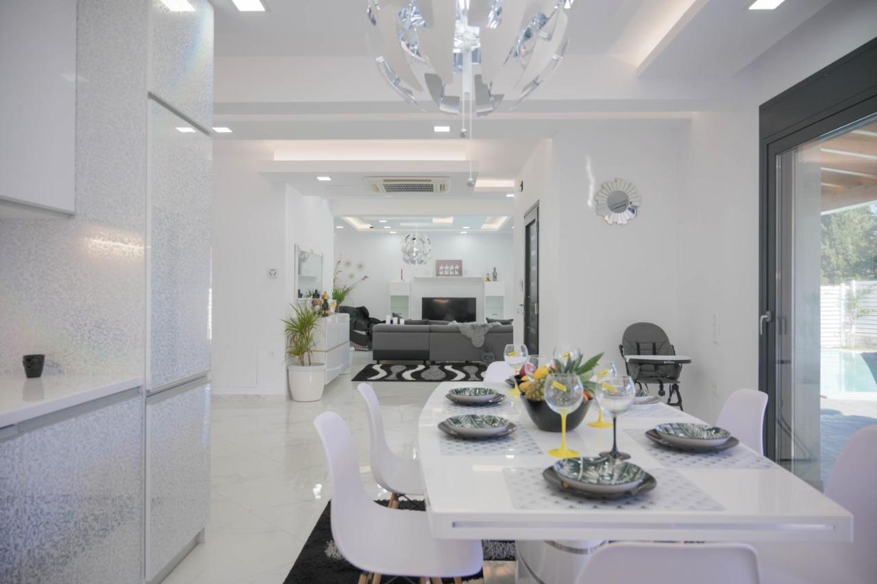 Diamond Luxury Villa Corfu Kato Spilaion Bagian luar foto
