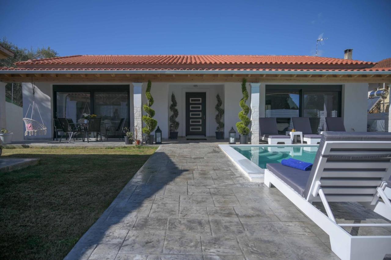 Diamond Luxury Villa Corfu Kato Spilaion Bagian luar foto