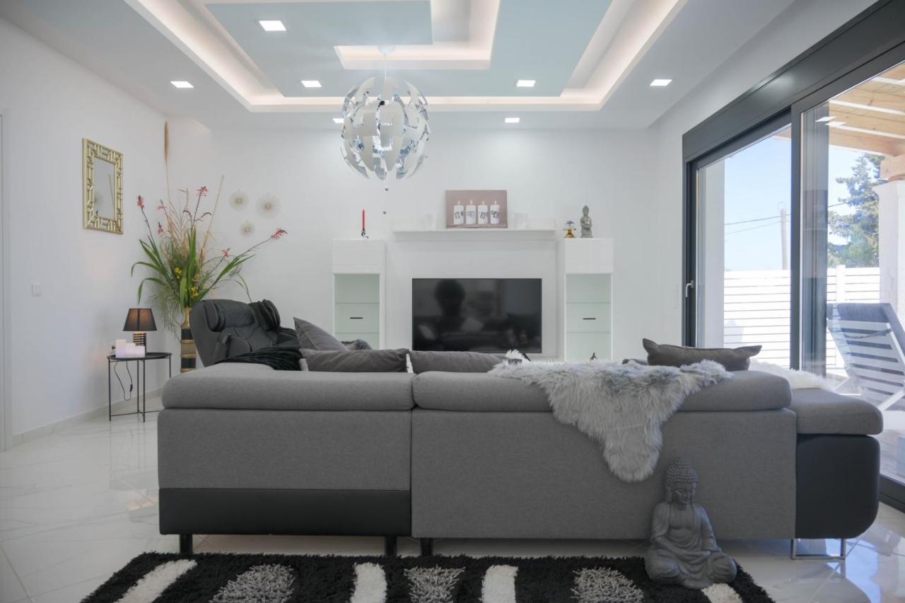 Diamond Luxury Villa Corfu Kato Spilaion Bagian luar foto