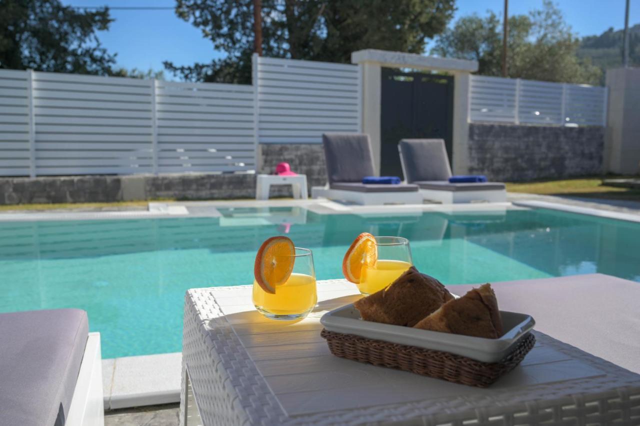 Diamond Luxury Villa Corfu Kato Spilaion Bagian luar foto